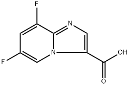 6,8-difluoroimidazo[1,2-a]pyridine-3-carboxylic acid Structure