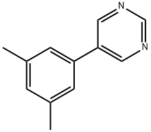 5-(3,5-Dimethylphenyl)pyrimidine Structure