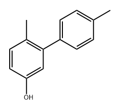 4',6-Dimethyl-[1,1'-biphenyl]-3-ol Structure