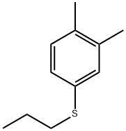 (3,4-dimethylphenyl)(propyl)sulfane Structure