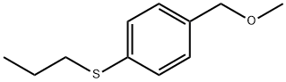 (4-(methoxymethyl)phenyl)(propyl)sulfane Structure