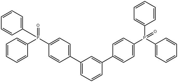Phosphine oxide, 1,1'-[1,1':3',1''-terphenyl]-4,4''-diylbis[1,1-diphenyl- Structure