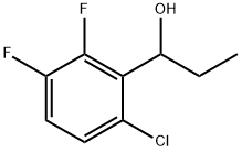 1-(6-chloro-2,3-difluorophenyl)propan-1-ol Structure