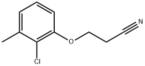 3-(2-Chloro-3-methylphenoxy)propanenitrile Structure