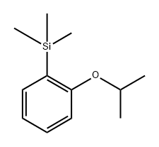 (2-isopropoxyphenyl)trimethylsilane Structure