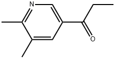 1-(5,6-Dimethyl-3-pyridinyl)-1-propanone Structure