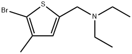 5-Bromo-N,N-diethyl-4-methyl-2-thiophenemethanamine Structure