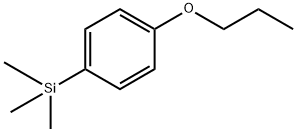 trimethyl(4-propoxyphenyl)silane Structure