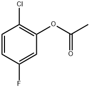 2-chloro-5-fluorophenyl acetate Structure