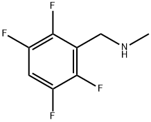 2,3,5,6-Tetrafluoro-N-methylbenzenemethanamine Structure