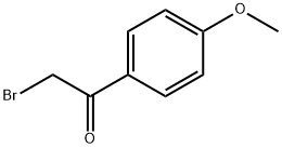 4-Methoxyphenacyl bromide Structure