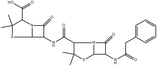 Benzylpenicillin Impurity 2 구조식 이미지