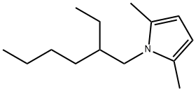 1-(2-ethylhexyl)-2,5-dimethylpyrrole Structure