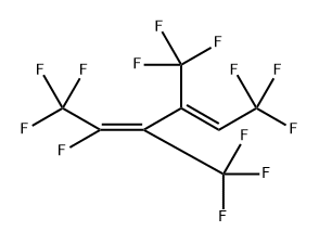 5H-Perfluoro-3,4-bis(trifluoromethyl)hexa-2,4-diene Structure