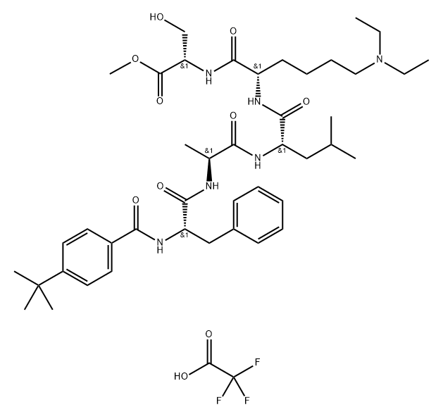 UNC3866TFA salt 구조식 이미지