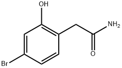 2-(4-Bromo-2-hydroxy-phenyl)-acetamide Structure