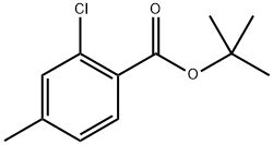 Tert-butyl 2-chloro-4-methylbenzoate Structure