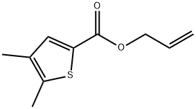 2-Propen-1-yl 4,5-dimethyl-2-thiophenecarboxylate Structure
