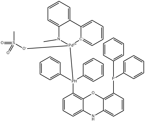 N-XantPhos Pd G4 구조식 이미지