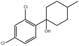 1-(2,4-dichlorophenyl)-4-methylcyclohexanol Structure