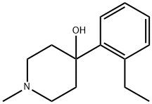 4-(2-ethylphenyl)-1-methylpiperidin-4-ol Structure