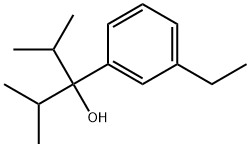 3-Ethyl-α,α-bis(1-methylethyl)benzenemethanol Structure