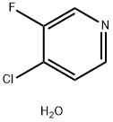 4-chloro-3-fluoropyridine hydrate Structure