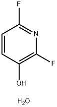 2,6-difluoropyridin-3-ol hydrate 구조식 이미지