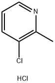 3-chloro-2-methylpyridine hydrochloride Structure