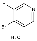 4-bromo-3-fluoropyridine hydrate Structure