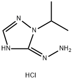 5-hydrazino-1-isopropyl-1H-1,2,4-triazole Structure