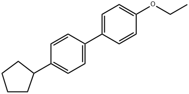 4-Cyclopentyl-4'-ethoxy-1,1'-biphenyl Structure