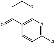 6-Chloro-2-ethoxynicotinaldehyde Structure