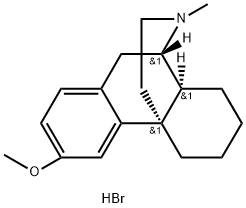 Morphinan, 3-methoxy-17-methyl-, labeled with deuterium, hydrobromide (1:1), (9α,13α,14α)- Structure