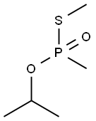 Phosphonothioic acid, P-methyl-, S-methyl O-(1-methylethyl) ester, [P(S)]- Structure