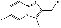 {6-fluoro-3-methylimidazo[1,2-a]pyridin-2-yl}methanol Structure