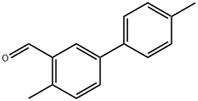 4,4'-Dimethyl-[1,1'-biphenyl]-3-carbaldehyde Structure