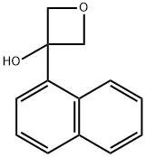 3-(naphthalen-1-yl)oxetan-3-ol Structure