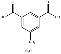 1,3-Benzenedicarboxylic acid, 5-amino-, hydrate (1:1) Structure