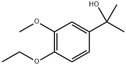 2-(4-Ethoxy-3-methoxyphenyl)propan-2-ol Structure