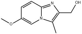 {6-methoxy-3-methylimidazo[1,2-a]pyridin-2-yl}methanol Structure