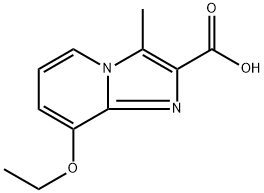 8-ethoxy-3-methylimidazo[1,2-a]pyridine-2-carboxylic acid Structure