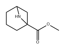 6-Aza-bicyclo[3.1.1]heptane-1-carboxylic acid methyl ester Structure