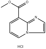Imidazo[1,2-a]pyridine-8-carboxylic acid methyl ester hydrochloride Structure