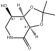 5-amino-5-deoxy-2,3-O-isopropylidene-D-ribono-1,5-lactam Structure