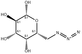 β-D-Galactopyranose, 6-azido-6-deoxy- 구조식 이미지