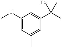 3-Methoxy-α,α,5-trimethylbenzenemethanol Structure