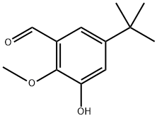 5-(tert-butyl)-3-hydroxy-2-methoxybenzaldehyde Structure