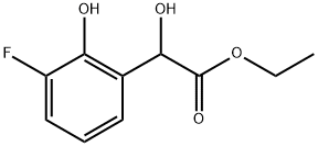 Ethyl 3-fluoro-α,2-dihydroxybenzeneacetate Structure