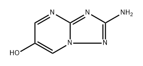 2-amino-[1,2,4]triazolo[1,5-a]pyrimidin-6-ol Structure